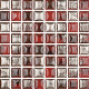 Mozaika Luxor 30 Ruby | 18x18mm | lesk