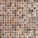 Mozaika Luxor 27 Brown/Orange/Grey | 18x18mm | lesk