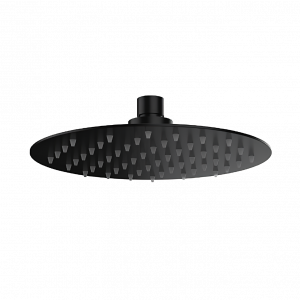 Sprchová hlavice SoffiSlim RD | závěsná | Ø 200 mm | kruhová | černá mat