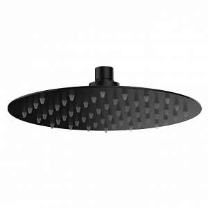 Sprchová hlavice SoffiSlim RD | závěsná | Ø 300 mm | kruhová | černá mat