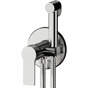 Bidet faucet | with bidet spray | podomítková | rectangular | black mattte | ENERGY