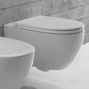 Wall-mounted toilet WC 4ALL | 540x360x330 mm | White gloss