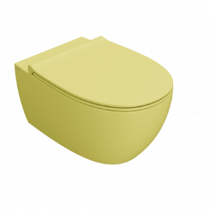 WC 4ALL | 540x360x330 mm | závěsné | Hořčicově žlutá mat | Rimless