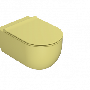 WC MODE | 530 x 340 x 330 | závěsné | Hořčicově žlutá mat