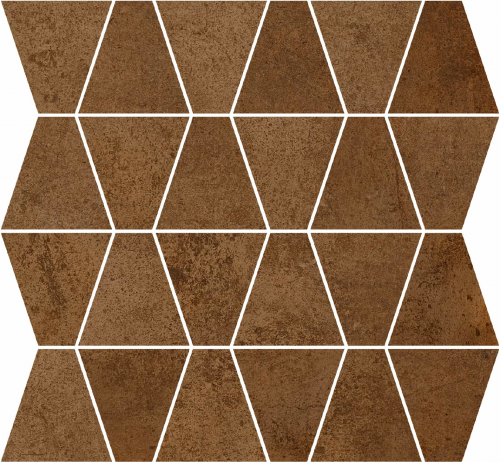 Mozaika METALLIC Prism Corten | 350x350 | mat