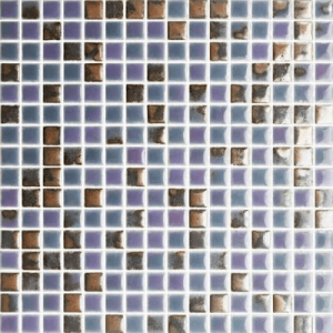 Mozaika Luxor 50 Greenish Blue | 18x18mm | lesk