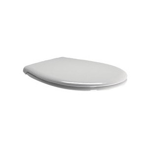 WC sedátko CLASSIC 370 x 550 | Duroplast bílá/chrom | Soft Close
