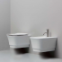Bidet IDEA | závěsný | 500 x 340 x 280 | Bílá lesk