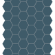 Dlažba HEXA Ocean Wave | 160x140 | mat