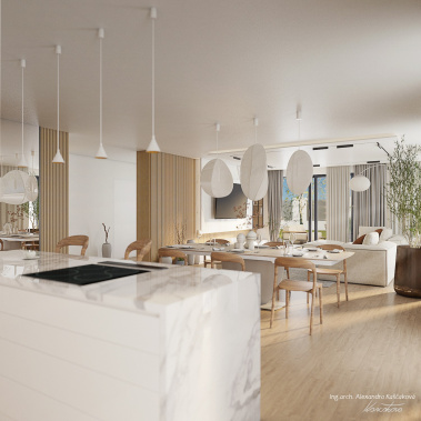 Rodinný dům u Libeře - visualization