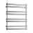 Radiátor Ulysses | 900x838 mm | černá lesk