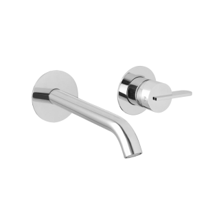 Umyvadlová baterie podomítková | 200 | páková | růžové zlato broušené lesk | SWING | horní díl