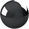 Black brushed chrome / Cromo nero spazzolato