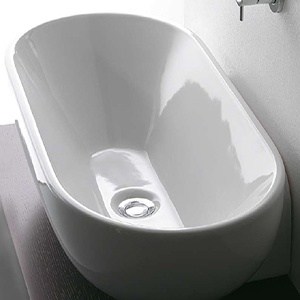 Umyvadlo GLOBOconcept | 740 x 400 x 220 | na desku nebo závěsné