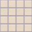 Keramická Mozaika PALETTE UNI | 25x25 mm | béžová mat