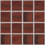 Mozaika SHAJ - burgundy brown | 20x20x4mm | žíhaná