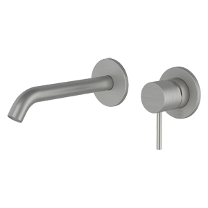 Umyvadlová baterie podomítková | 158 | páková | broušená nerez | X STYLE INOX