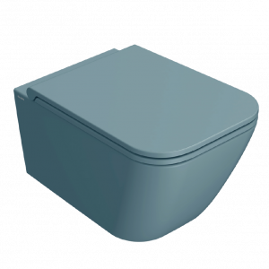 WC STONE | 520x360x330 mm | závěsné | Modrá mat