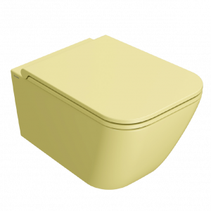WC STONE | 520x360x330 mm | závěsné | Hořčicově žlutá mat