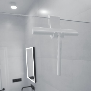 Závěsvná sprchová stěrka | bílá