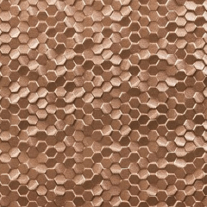Obklad Dubai Bronze | bronzová | 333x1000 mm | mat