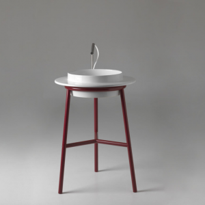 Rám pod umyvadlo WIDE-C | RAL9005 | černá mat