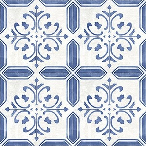 Dlažba Paint Maiolica | 205x205 | dekor