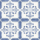 Dlažba Paint Maiolica | 205x205 | dekor