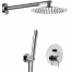Sprchový set X STYLE | podomítkový pákový | se závěsnou hlavicí  Ø 200 mm | chrom lesk
