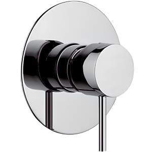 Podomítkový modul jednocestný | pákový | měď stařená mat leštěný | X STYLE