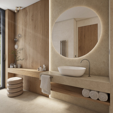 Přírodní koupelna ICOR - visualization