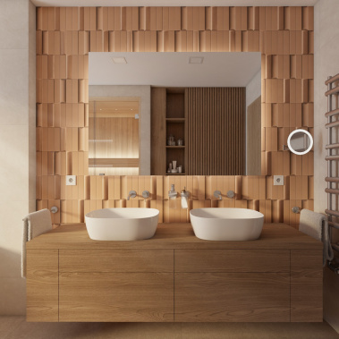 Moderní koupelna BISCUIT - visualization