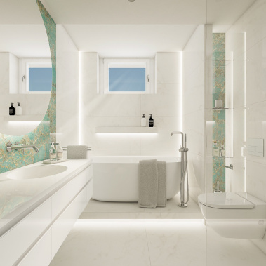 Elegantní koupelna MEISTERSTÜCK - visualization