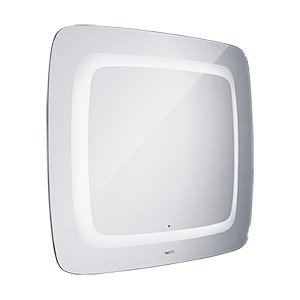 Koupelnové podsvícené LED zrcadlo ZP 7001-S 800 x 650 mm