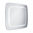 Koupelnové podsvícené LED zrcadlo ZP 7001-S 800 x 650 mm