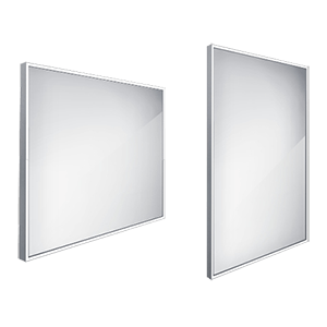 Koupelnové podsvícené LED zrcadlo ZP 13003 800 x 700 mm