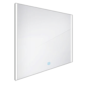 Koupelnové podsvícené LED zrcadlo ZP 11003 800 x 700 mm | senzor