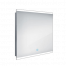 Koupelnové podsvícené LED zrcadlo ZP 12003 800 x 700 mm | senzor