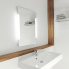 Koupelnové podsvícené LED zrcadlo ZP 18002 600 x 800 mm | senzor