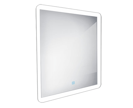 Koupelnové podsvícené LED zrcadlo ZP 19000 600 x 600 mm | senzor