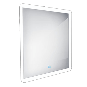 Koupelnové podsvícené LED zrcadlo ZP 19000 600 x 600 mm | senzor