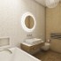 Elegantní koupelna FIORE - Pohled z vany na umyvadlo