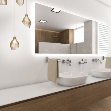 Moderní koupelna SPRING - vizualizace