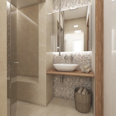 Luxusní koupelna PROVANSA - vizualizace